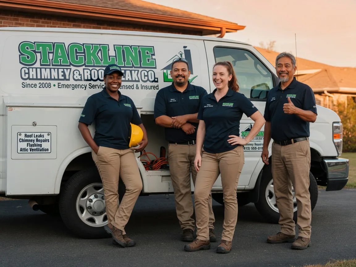 Chimney flashing repair company in La Harpe, IL